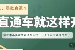 冠东·淘系直通车保姆级教程，全面讲解直通车就那么简单